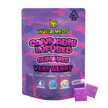 Very Berry Cannabis Infused Gummies