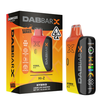 VAPE- DABBAR X LIQUID LIVE DIAMONDS Hi-Z 1G