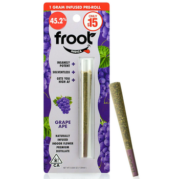 Froot Grape Ape Infused 1-gram Pre-roll