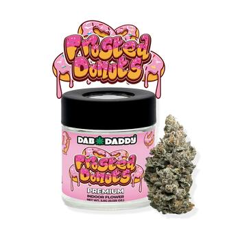 Frosted Donuts 3.5g- Dab Daddy® INDICA Premium Indoor Flower