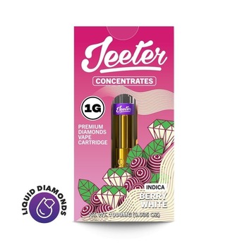 Jeeter Concentrates Diamonds Vape Cartridge - Berry White