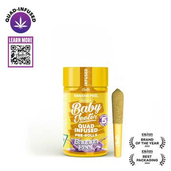 Baby Jeeter | Quad-Infused - Banana Peel