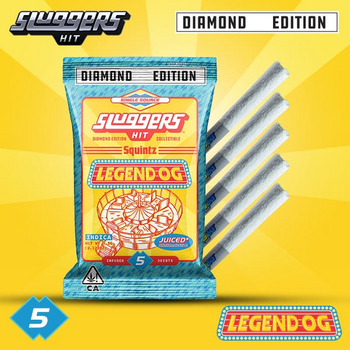 Sluggers - Infused Preroll - 3.5g 5pk - Legend OG - Diamond Edition
