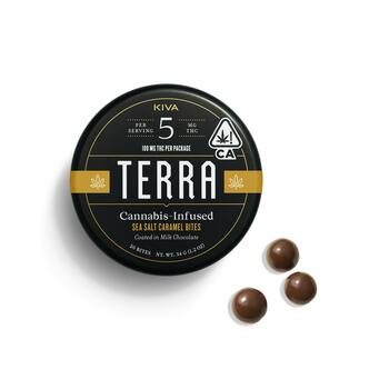 Terra Sea Salt Caramel Bites - 100mg