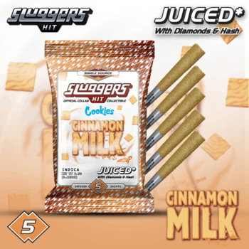Sluggers - Infused Preroll - 3.5g 5pk - Cinnamon Milk