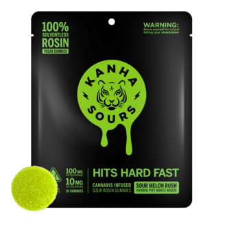 KANHA | Rosin Sour Melon Rush | Piff Mintz | Hybrid | 10-pack