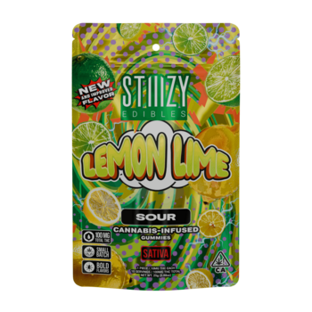 - LEMON LIME - 100MG SOUR EDIBLES
