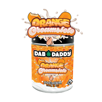 Orange Creamsicle Flower Dab Daddy® 28g Premium Indoor Flower