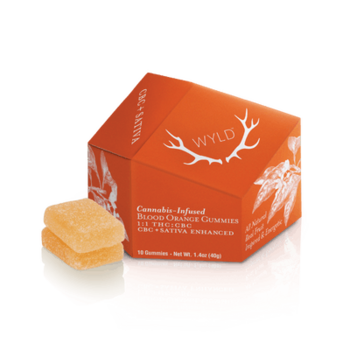 Blood Orange 1:1 CBC Sativa Enhanced Gummies