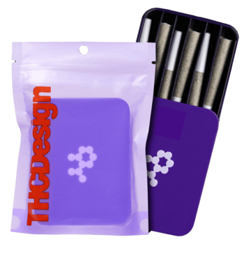 THC Design Blue Viper Pre Roll Tins