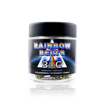 3C Cannabis - Rainbow Belts: 3.5g Jar