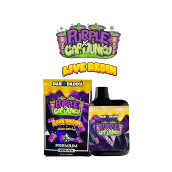 Purple X Cap Junky Live Resin Dab Daddy® Vape 1g