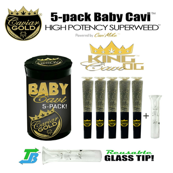 Caviar Gold l Baby Cavi l King Cavi OG l 2.5g 5pk