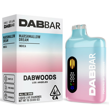 VAPE - DABBAR 2.0 LIQUID DIAMONDS MARSHMALLOW DREAM 1G