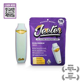 Jeeter All In One Diamonds Vape - Double Rainbow