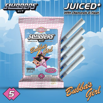 Sluggers X CAM- Infused Preroll - 3.5g 5pk - Bubba