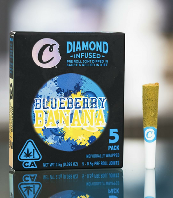 Cookies - 5 Pack Infused Pre Roll - Blueberry Banana
