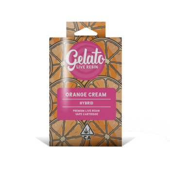 Orange Cream 1g Live Resin Cart
