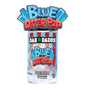 Blue Otter Pop Flower Dab Daddy® 14g Premium Indoor Flower