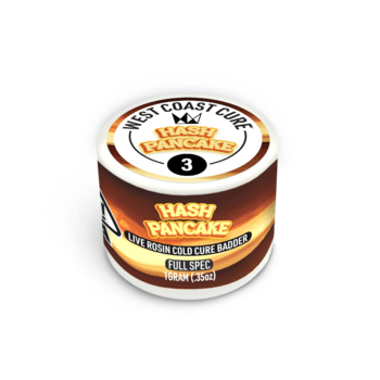 Hash Pancake - 1G Live Rosin Cold Cure Badder - Tier 3