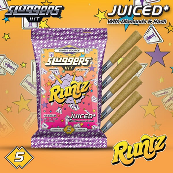 Sluggers - Infused Prerolls - 3.5g 5pk - Runtz