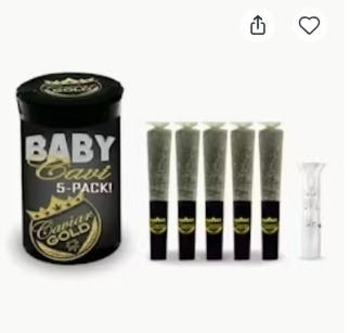 Baby Cavi - Good Day Infused Pre-Rolls 2.5g - 5 pack