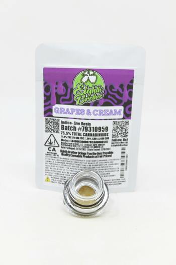 Grapes & Cream Live Rosin (1g)