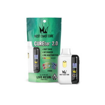 Rainbow Gelato - 1G AIO Live Resin CUREbar 2.0