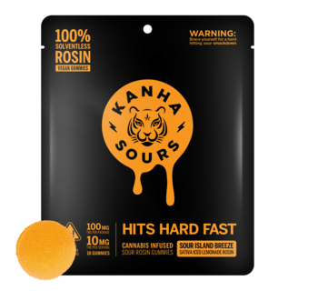 KANHA | Rosin Sour Island Breeze | Iced Lemonade | Sativa | 10-pack