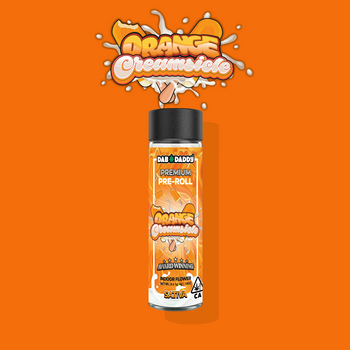 Orange Creamsicle Pre-Rolls Dab Daddy® (4x1g) 4g Premium Indoor Flower
