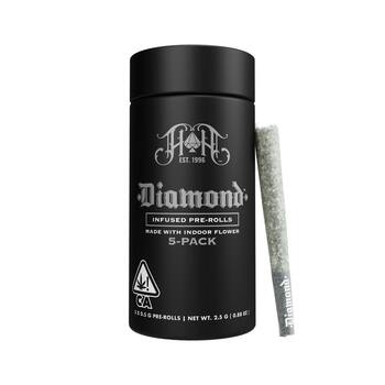 Governmint Oasis - Diamond Infused Pre-Rolls | 2.5G 5-Pack