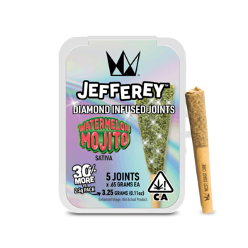 Watermelon Mojito - 0.65G Jefferey 5 Pack Infused