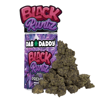 Black Runtz Flower Dab Daddy® 14g Premium Indoor Flower