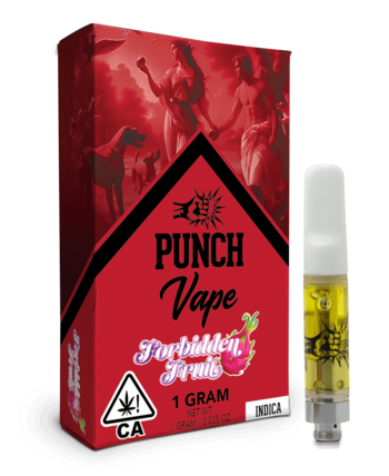 Punch - 510 Distillate Vape Cart - Forbidden Fruit (1g)