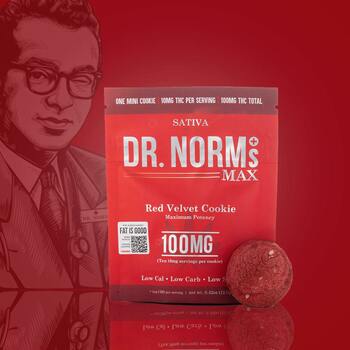 Red Velvet 100mg MAX Cookie - SATIVA