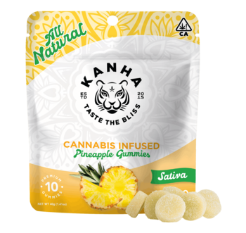 KANHA | Pineapple | Sativa | 100mg THC | 10-pack