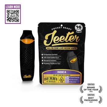Jeeter All In One Live Resin Vape - Berry Chill