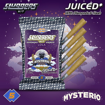 Sluggers - Infused Prerolls - 3.5g 5pk - Mysterio