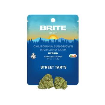 BRITE Highland OCal Sun-Grown Flower (3.5g) - Hybrid - Street Tarts