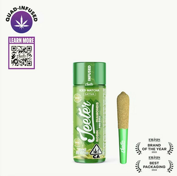 Jeeter | Quad Infused | Preroll | .5g | Iced Matcha