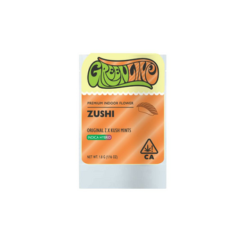 Zushi - 1/16 oz - Indoor - Indica Hybrid - 1.8g