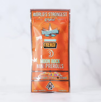 Presidential Pee-Wee Moon Rock Mini Prerolls Orange Push-Pop (Liquid Live Resin)