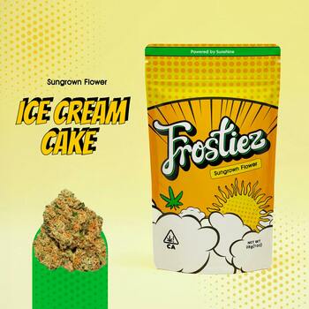 Ice Cream Cake SunGrown Flower - 28g - Indica - New Drop
