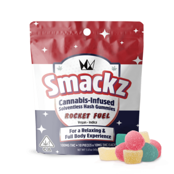 Rocket Fuel Flavored Solventless Gummies - 10 x 10mg