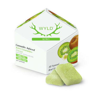Kiwi 1:1 THCv + Sativa Enhanced Gummies | 100:100mg
