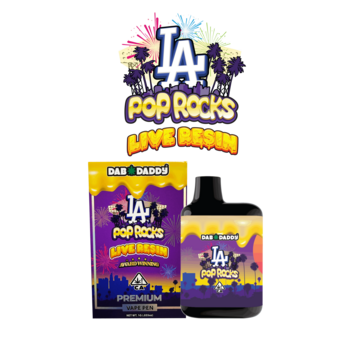 LA Pop Rocks Live Resin Dab Daddy® Vape 1g