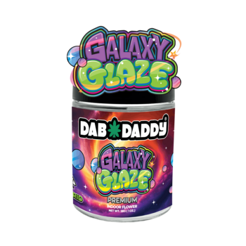 Galaxy Glaze Flower Dab Daddy® 28g Premium Indoor Flower