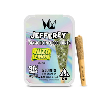 Yuzu Lemon- Jefferey Infused Joint .65g 5 Pack