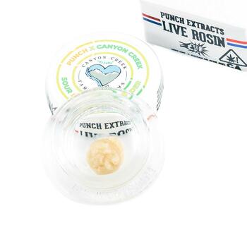 Sour Nectarine Tier 2 Live Rosin Cold Cure Badder (1g)