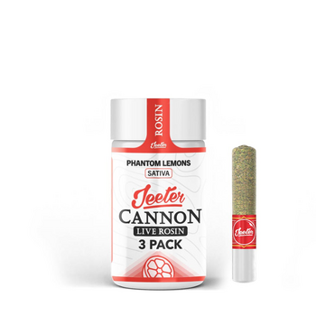 Jeeter Cannon Live Rosin - 3 Pack - Phantom Lemons